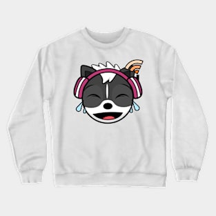 Laughing Melody Skunk Crewneck Sweatshirt